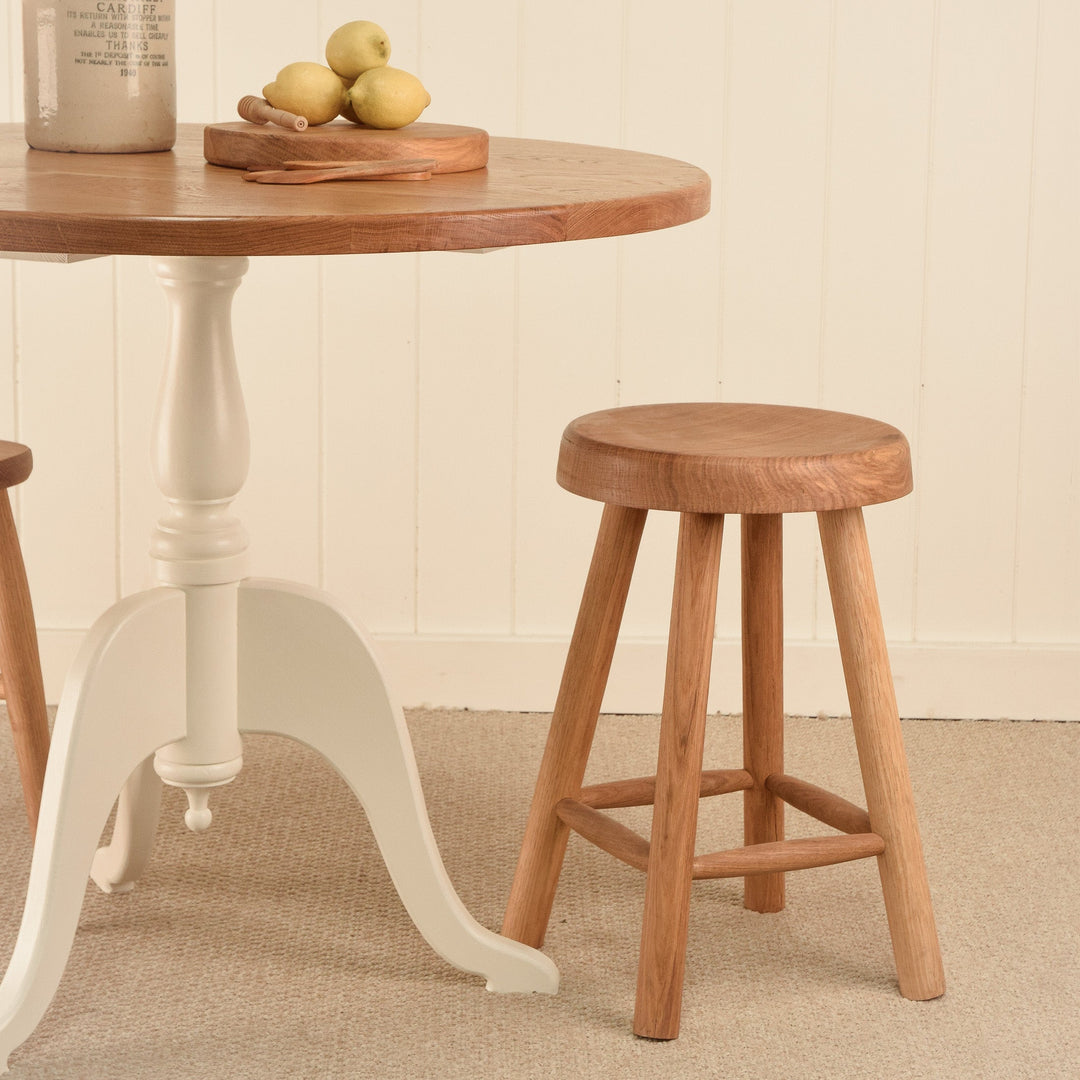 Abington Dining Stool, Oak