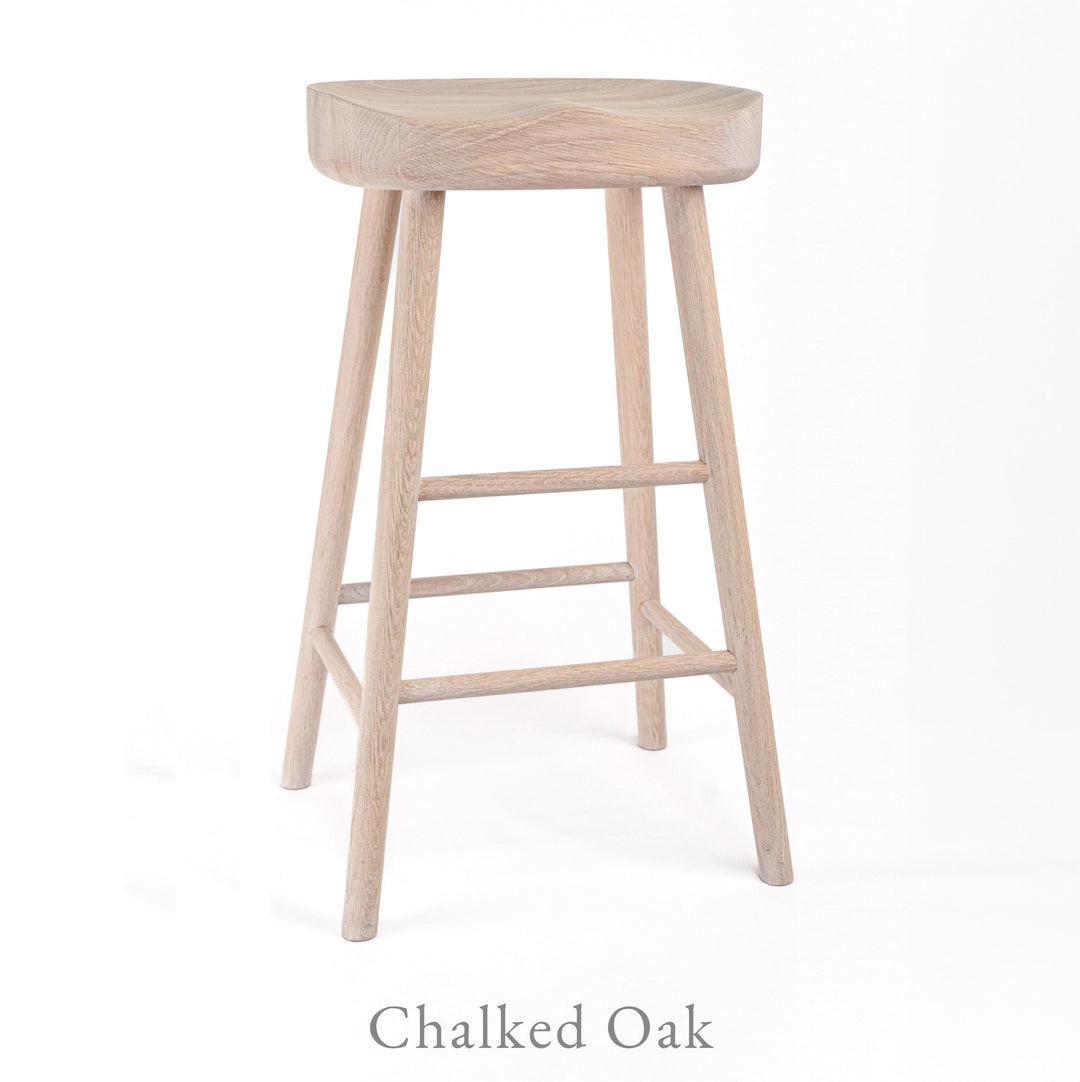 Shaker Bar Stool, Oak